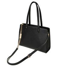 TWINSET OVAL T Borsa a spalla con tracolla nero - Borse Donna - 3