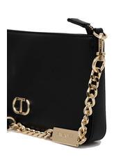 TWINSET CLUTH Borsa a tracolla nero - Borse Donna - 4