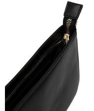 TWINSET CLUTH Borsa a tracolla nero - Borse Donna - 5