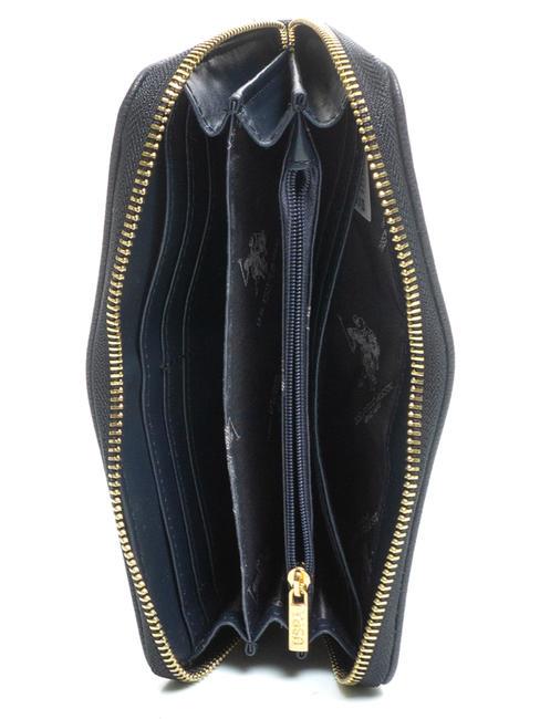 NEW JONES Portafoglio Zip Around BLU NAVY - Portafogli Donna