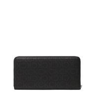 CALVIN KLEIN CK MUST EPI MONO Portafoglio grande zip around blackmono - Portafogli Donna - 3