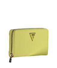 GUESS LAUREL Portafoglio Zip Around yellow - Portafogli Donna - 3