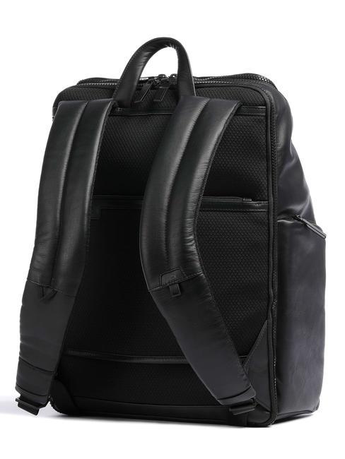 FINN Zaino porta PC 15,6", in pelle Nero - Zaini da lavoro porta PC