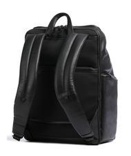 PIQUADRO FINN Zaino porta PC 15,6", in pelle Nero - Zaini da lavoro porta PC - 2