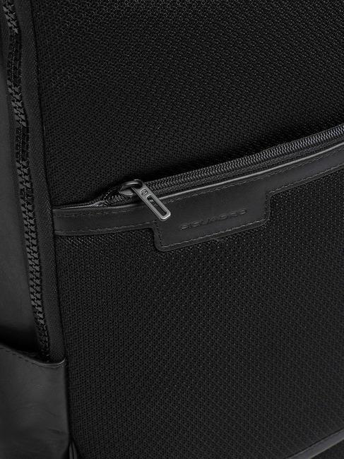 FINN Zaino porta PC 14" in pelle Nero - Zaini da lavoro porta PC