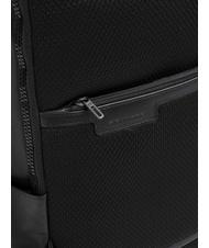 PIQUADRO FINN Zaino porta PC 14" in pelle Nero - Zaini da lavoro porta PC - 3