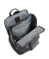 PIQUADRO FINN Zaino porta PC 14" in pelle Nero - Zaini da lavoro porta PC - 4