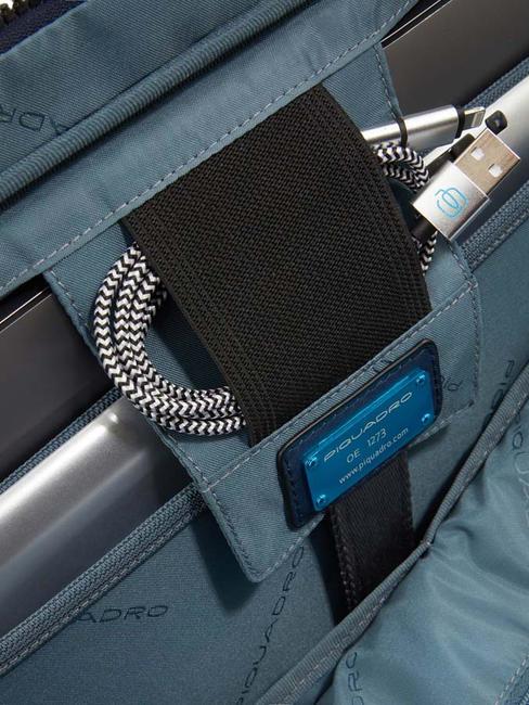 FINN Cartella porta PC 14", in pelle Nero - Cartelle Lavoro