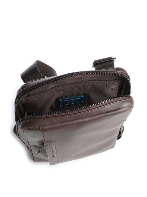 PAN Borsello piccolo in pelle MORO - Tracolle Uomo