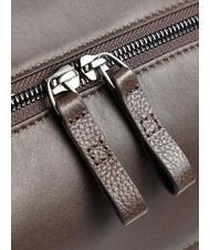 PIQUADRO PAN Zaino in pelle porta pc 15" MORO - Zaini da lavoro porta PC - 3