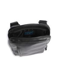 PIQUADRO PAN Borsello piccolo in pelle Nero - Tracolle Uomo - 4