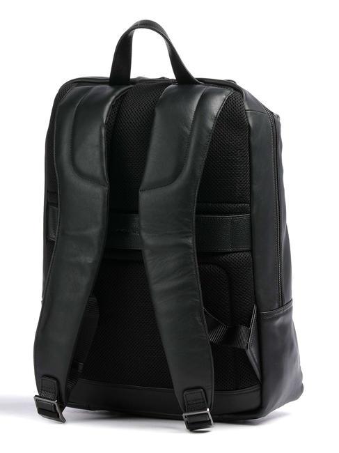 PAN Zaino in pelle porta pc 15" Nero - Zaini da lavoro porta PC