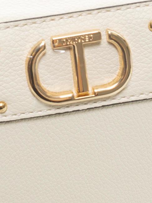 PATCH STUDS GROUP Borsa piccola a tracolla avorio - Borse Donna
