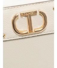 TWINSET PATCH STUDS GROUP Borsa piccola a tracolla avorio - Borse Donna - 3