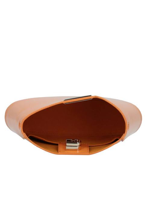FLEUR Borsa tracolla piccola pelle vitello marmalade - Borse Donna