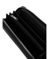 ARMANI EXCHANGE A|X Portafoglio grande zip around Nero - Portafogli Donna - 4