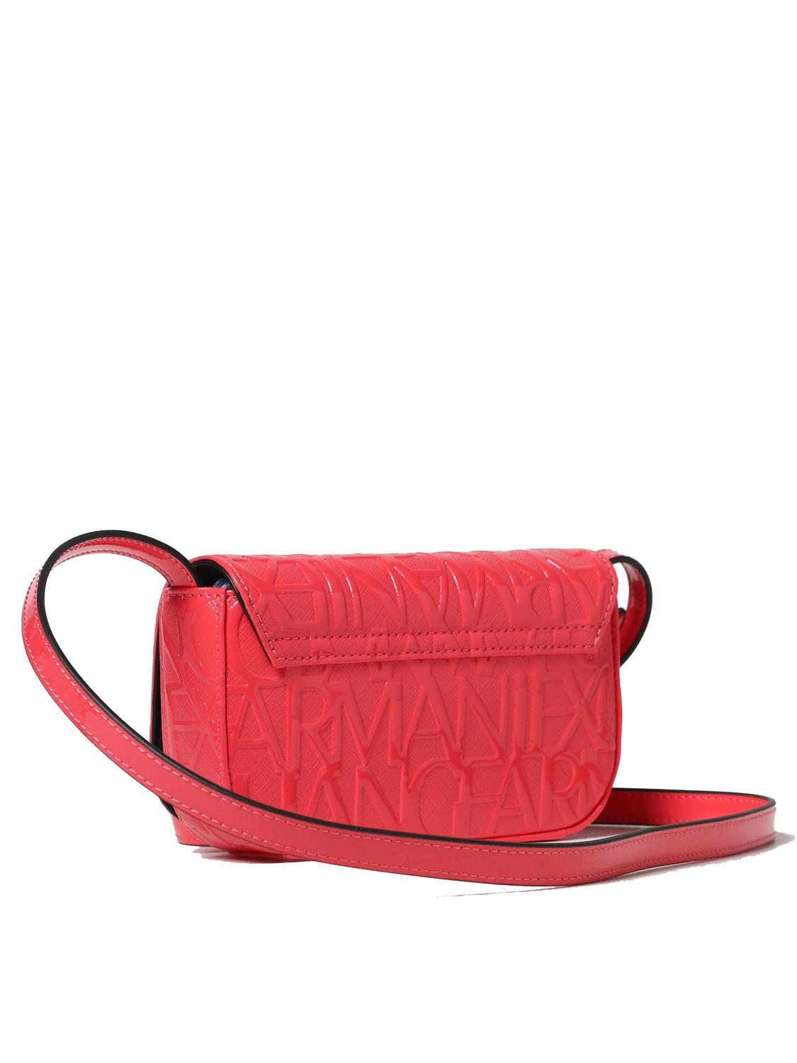 Armani Exchange Logo Allover Mini Bag A Tracolla Highlight Acquista