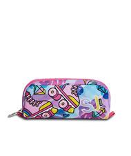SJGANG ROLLERSKATE GIRL Astuccio a bustina fuxiafluo - Astucci e Accessori - 3