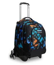 SEVEN MELT BOY JACK Zaino trolley sganciabile 3 ruote Nero - Zaini con carrello - 3
