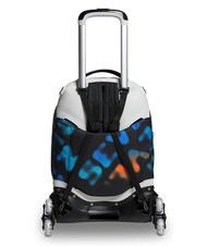 SEVEN MELT BOY JACK Zaino trolley sganciabile 3 ruote Nero - Zaini con carrello - 7
