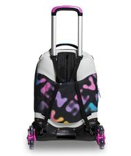 SEVEN MELT GIRL JACK Zaino trolley sganciabile 3 ruote Nero - Zaini con carrello - 8