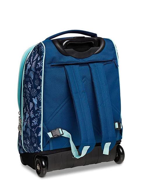 BELIEVE IN YOURSELF Zaino trolley 2 ruote tardis blue - Zaini con carrello
