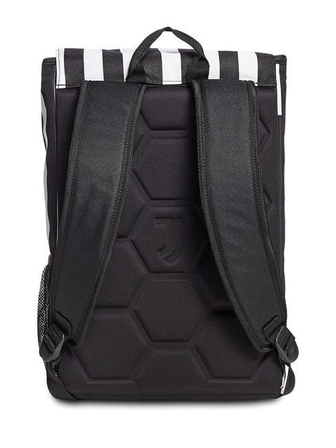 LEGENDS TEAM Zaino espandibile STRIPE BLACK/WHITE - Zaini Scuola & Tempo Libero
