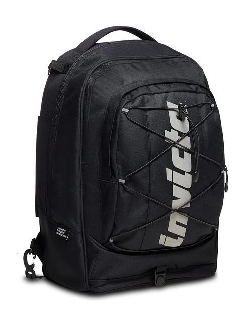 LOGO ACTIVE NEW PLUG Zaino trolley sganciabile 2 ruote Nero - Zaini con carrello