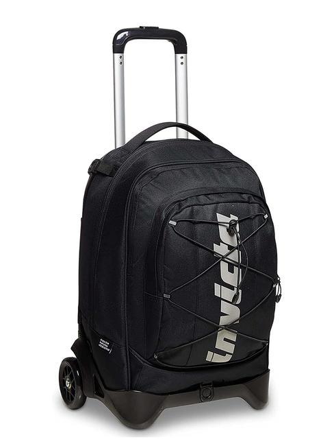 LOGO ACTIVE NEW PLUG Zaino trolley sganciabile 2 ruote Nero - Zaini con carrello