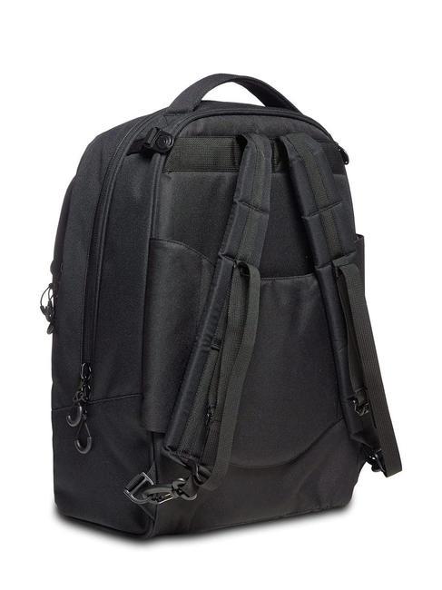 LOGO NEW PLUG Zaino trolley sganciabile 2 ruote Nero - Zaini con carrello