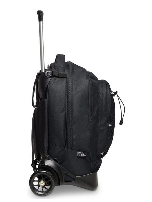 LOGO NEW PLUG Zaino trolley sganciabile 2 ruote Nero - Zaini con carrello