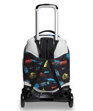SEVEN SCRATCH BOY JACK Zaino trolley sganciabile 2 ruote Nero - Zaini con carrello - 7