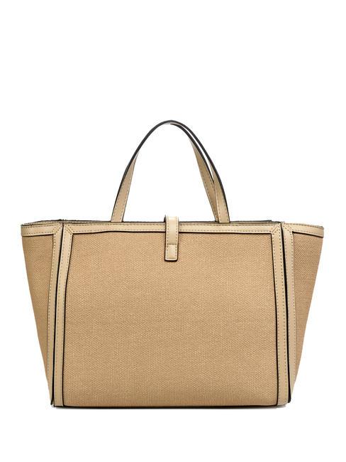 OMA Shopping bag con pannelli sand - Borse Donna