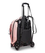 INVICTA LOGO NEW PLUG Zaino trolley sganciabile 2 ruote pale mauve - Zaini con carrello - 7