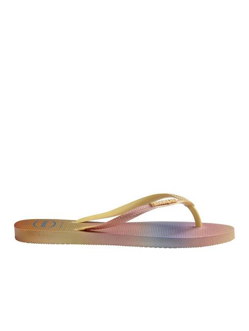 SLIM GRADIENT Infradito  yellow pixel - Scarpe Donna
