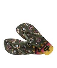 HAVAIANAS TOP TRIBO Infradito black/moss - Scarpe Uomo - 5