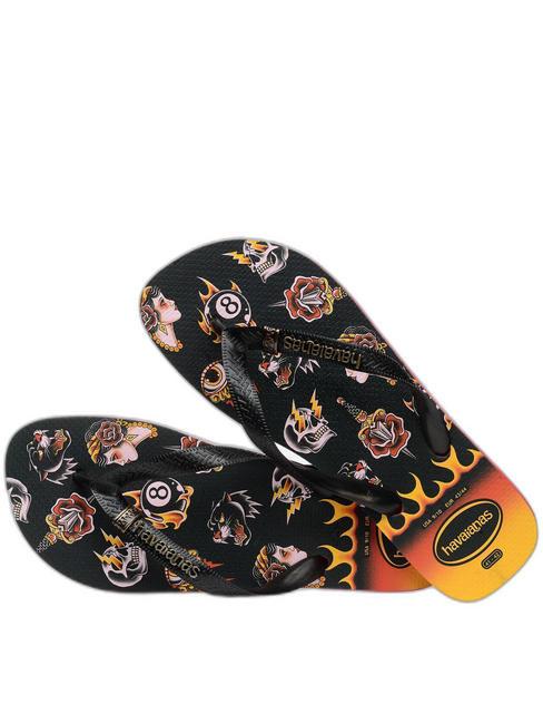 TOP TRIBO Infradito ruby red/black - Scarpe Uomo