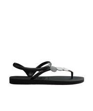 HAVAIANAS FLASH URBAN PLUS Infradito con decorazioni black black - Scarpe Donna - 3