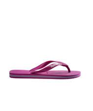 HAVAIANAS BRASIL LOGO Infradito  rose gum - Scarpe Unisex - 2