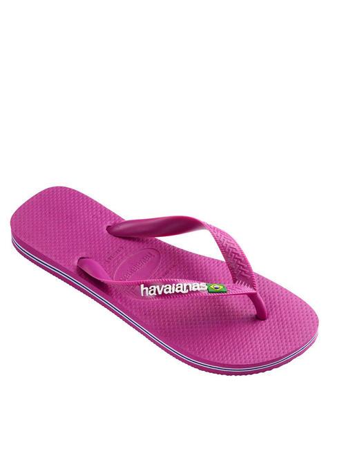 BRASIL LOGO Infradito  rose gum - Scarpe Unisex