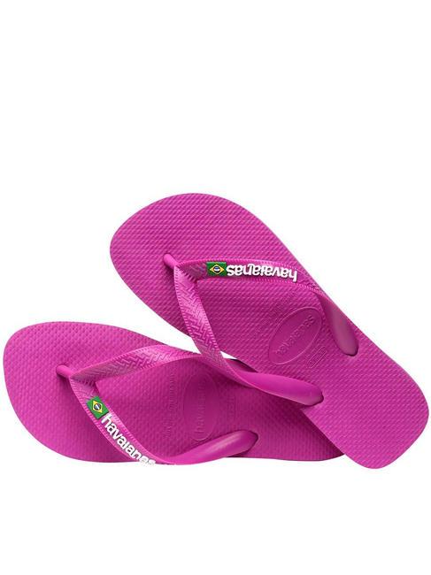 BRASIL LOGO Infradito  rose gum - Scarpe Unisex