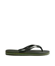 HAVAIANAS BRASIL LOGO Infradito  black black - Scarpe Unisex - 3