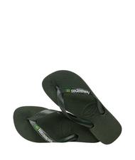 HAVAIANAS BRASIL LOGO Infradito  black black - Scarpe Unisex - 4