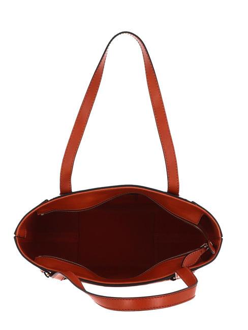 BETTINA Shopping Bag in pelle rust abb. oro - Borse Donna