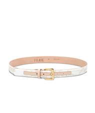 ALVIERO MARTINI PRIMA CLASSE GEO WHITE Cintura accorciabile - Cinture