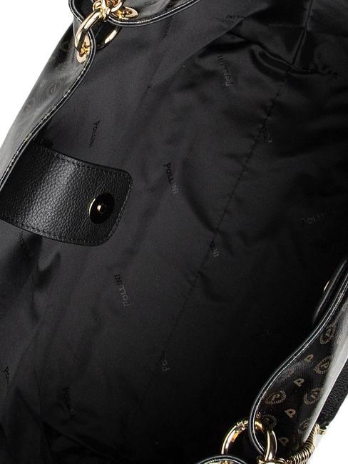 HERITAGE COATED Shopping bag in canvas Nero - Borse Donna