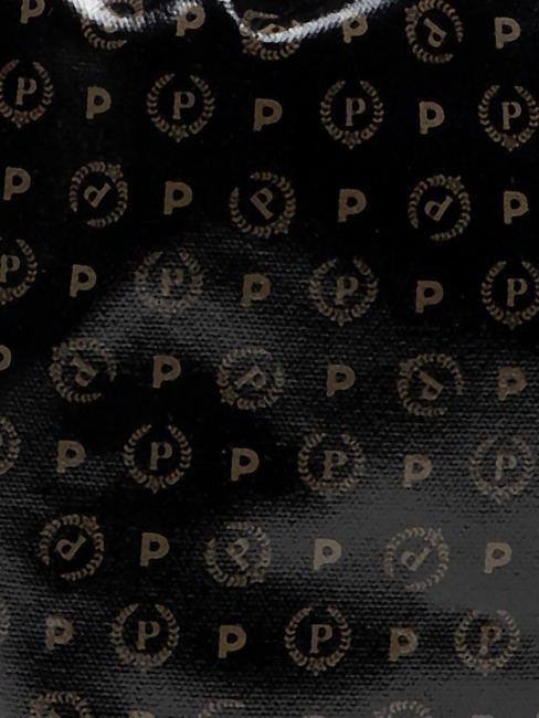 HERITAGE COATED Shopping bag in canvas Nero - Borse Donna