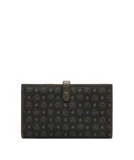 POLLINI HERITAGE  Portafoglio grande nero bronzo - Portafogli Donna - 4