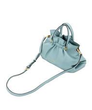 ERMANNO SCERVINO OCTAVIA Tote bag arricciata light blue - Borse Donna - 3