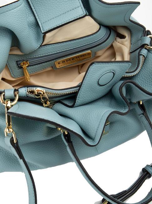 OCTAVIA Tote bag arricciata light blue - Borse Donna